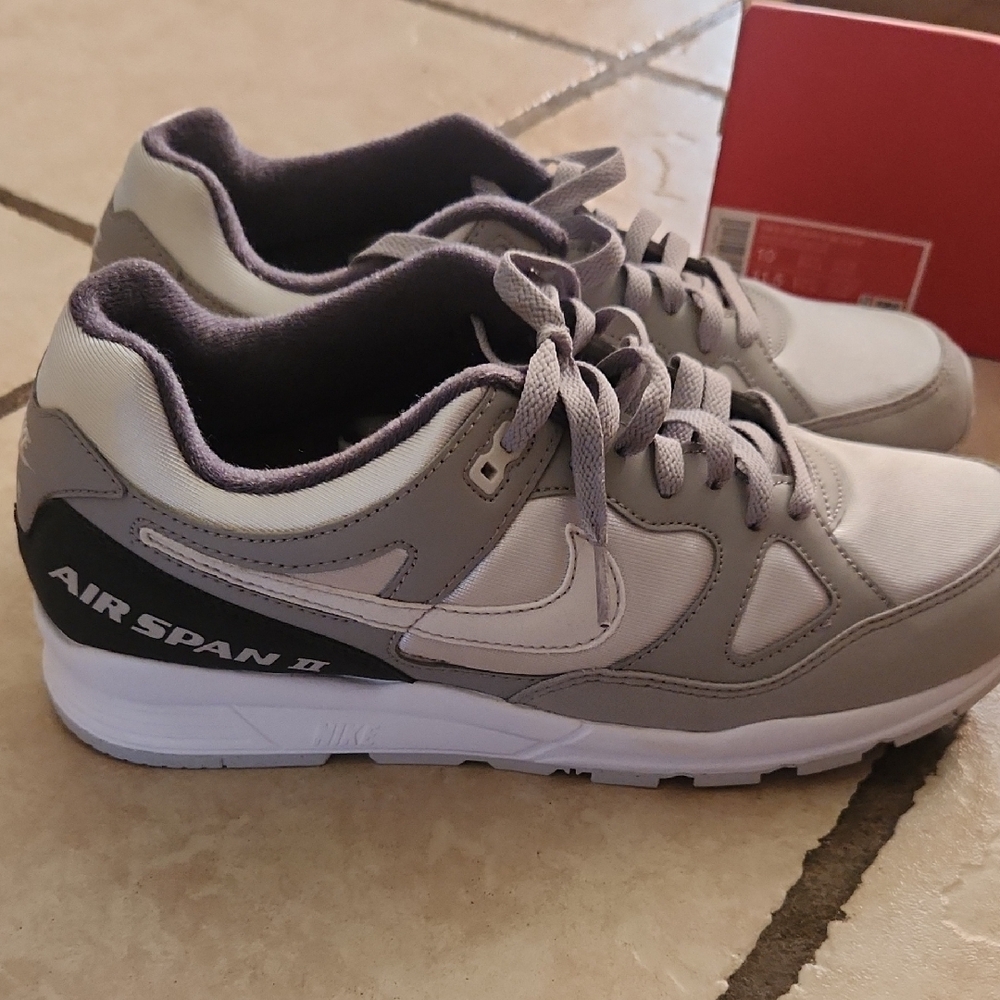 Nike Air Span II Men's Gray Sneakers